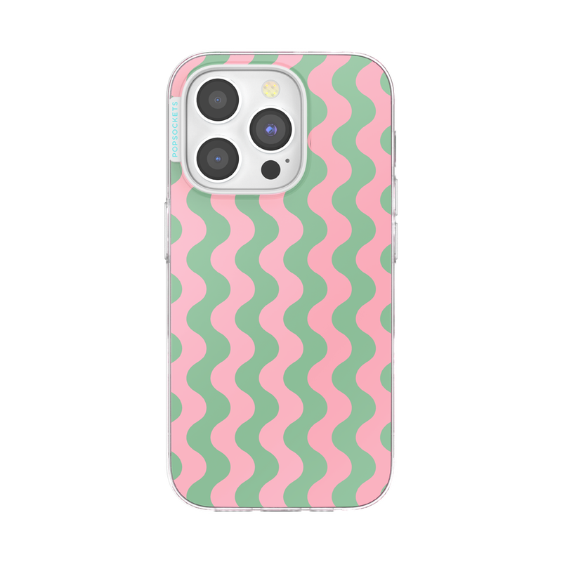 Wavy Flamingo — iPhone 15 Pro MagSafe Case image number 0